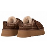 Купить UGG Heritage Lace-Up Slipper Burnt Cedar