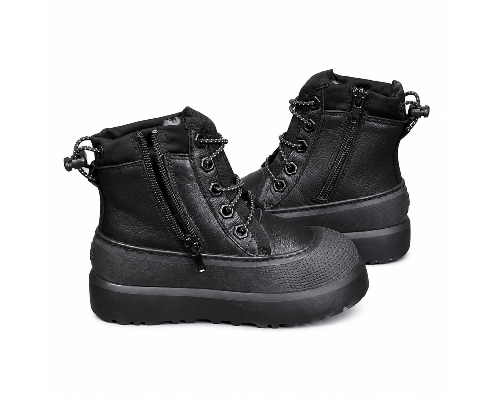 Купить UGG Kids Neumel Hybrid Leather Black