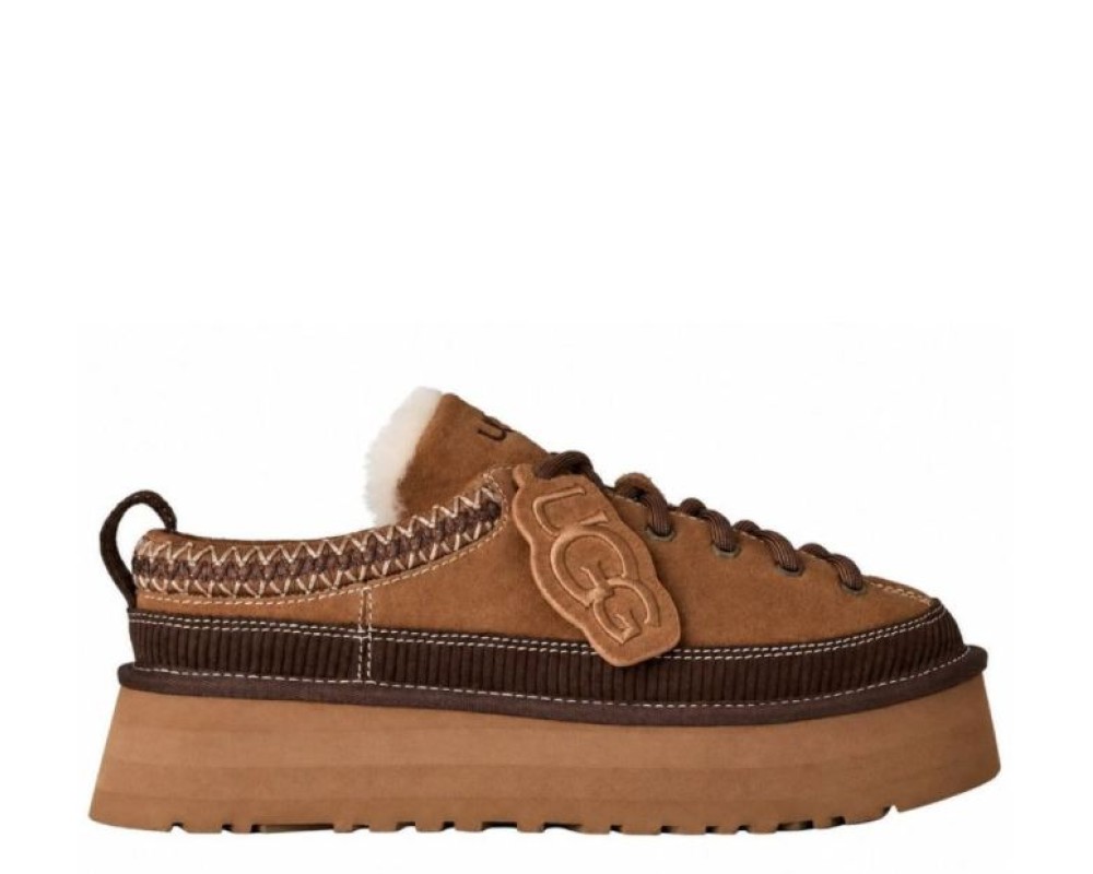 Купить UGG Heritage Lace-Up Slipper Chestnut