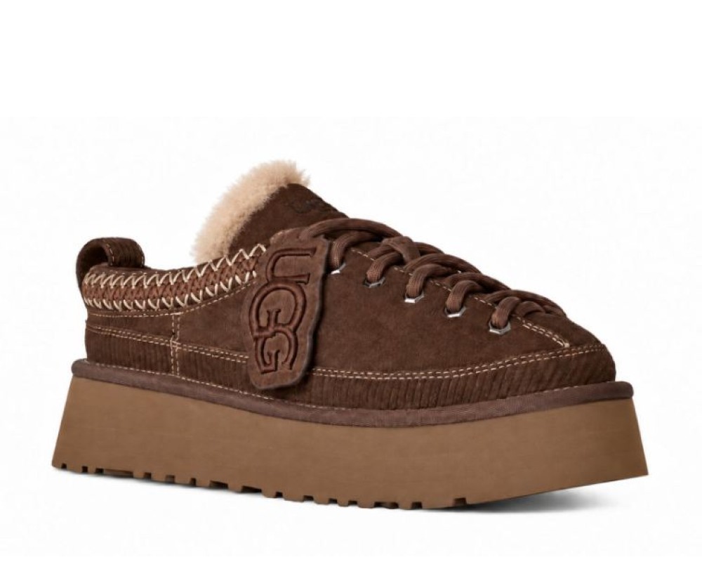 Купить UGG Heritage Lace-Up Slipper Burnt Cedar