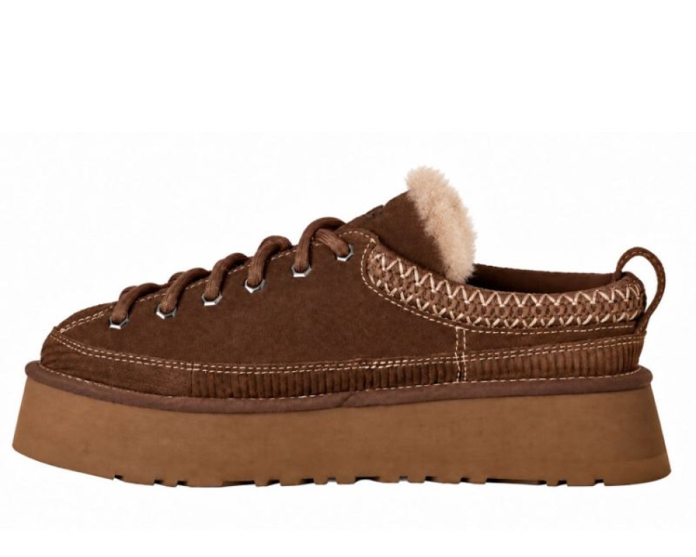 Купить UGG Heritage Lace-Up Slipper Burnt Cedar