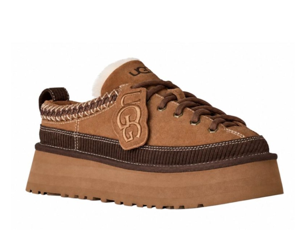 Купить UGG Heritage Lace-Up Slipper Chestnut