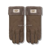 Купить UGG Перчатки Замшевые Женские Коричневые