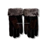 Купить UGG Перчатки Замшевые Женские Коричневые