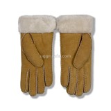 Купить UGG Перчатки Замшевые Женские Коричневые