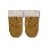 Купить UGG Варежки Замшевые Женские Коричневые