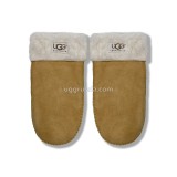 Купить UGG Варежки Замшевые Женские Коричневые