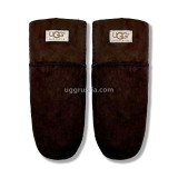 Купить UGG Варежки Замшевые Женские Коричневые