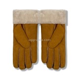 Купить UGG Перчатки Замшевые Женские Коричневые