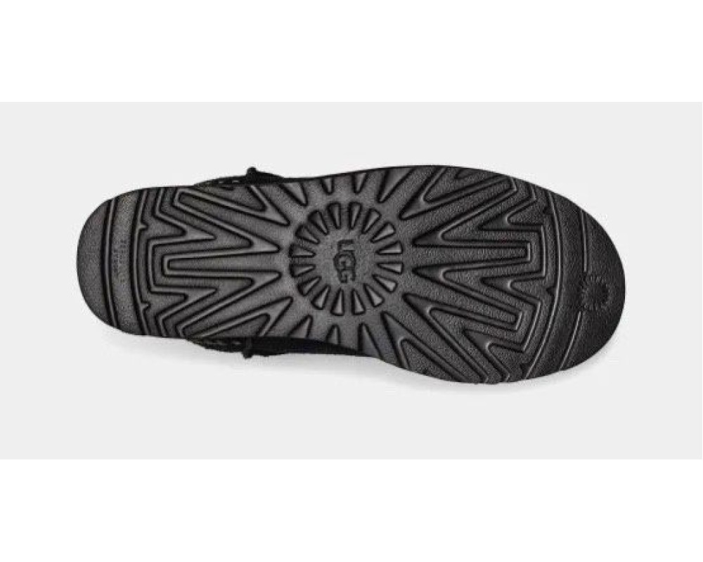 Купить UGG Mens Classic Mini Deco Suede Boot Black