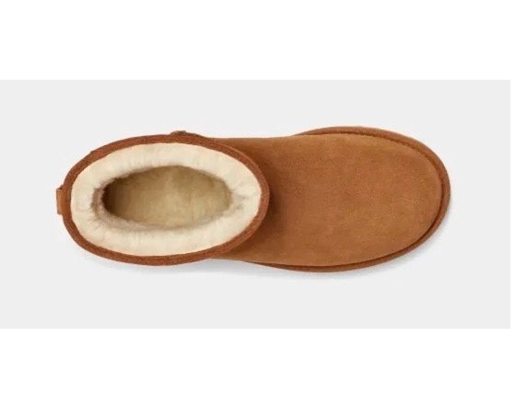 Купить UGG Mens Classic Mini Deco Suede Boot Chestnut