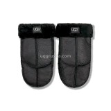 Купить UGG Варежки Кожаные Мужские Черные