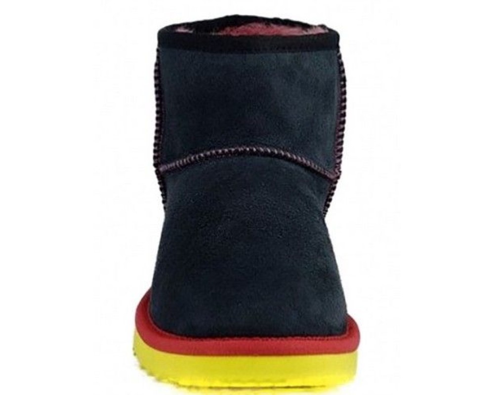 Купить UGG Classic Mini II Black-Yellow