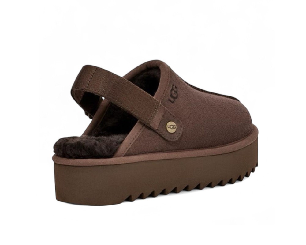 Купить UGG Goldenstar Clog Platform Chocolate