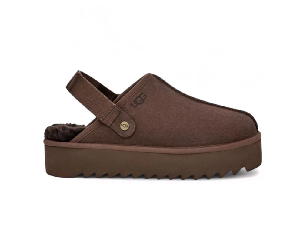 Купить UGG Goldenstar Clog Platform Chocolate