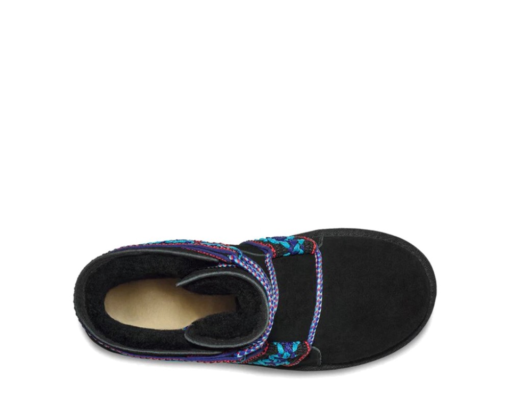 Купить UGG Classic Mini II Braid Platform Black