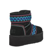 Купить UGG Classic Mini II Braid Platform Black