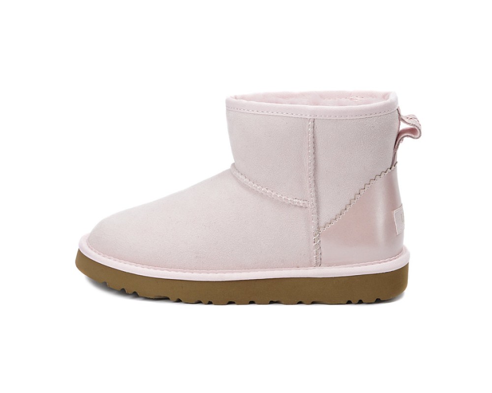 Купить UGG Classic Mini II Metallic Pink