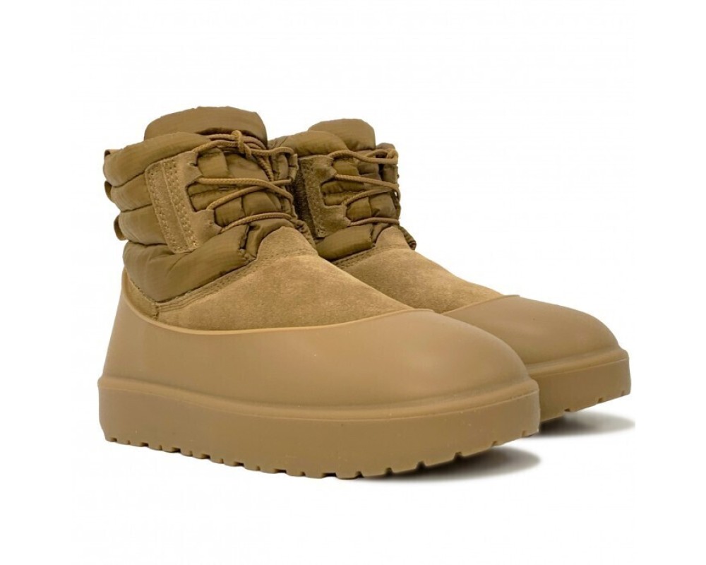 Купить UGG Classic Mini Lace-Up Chestnut