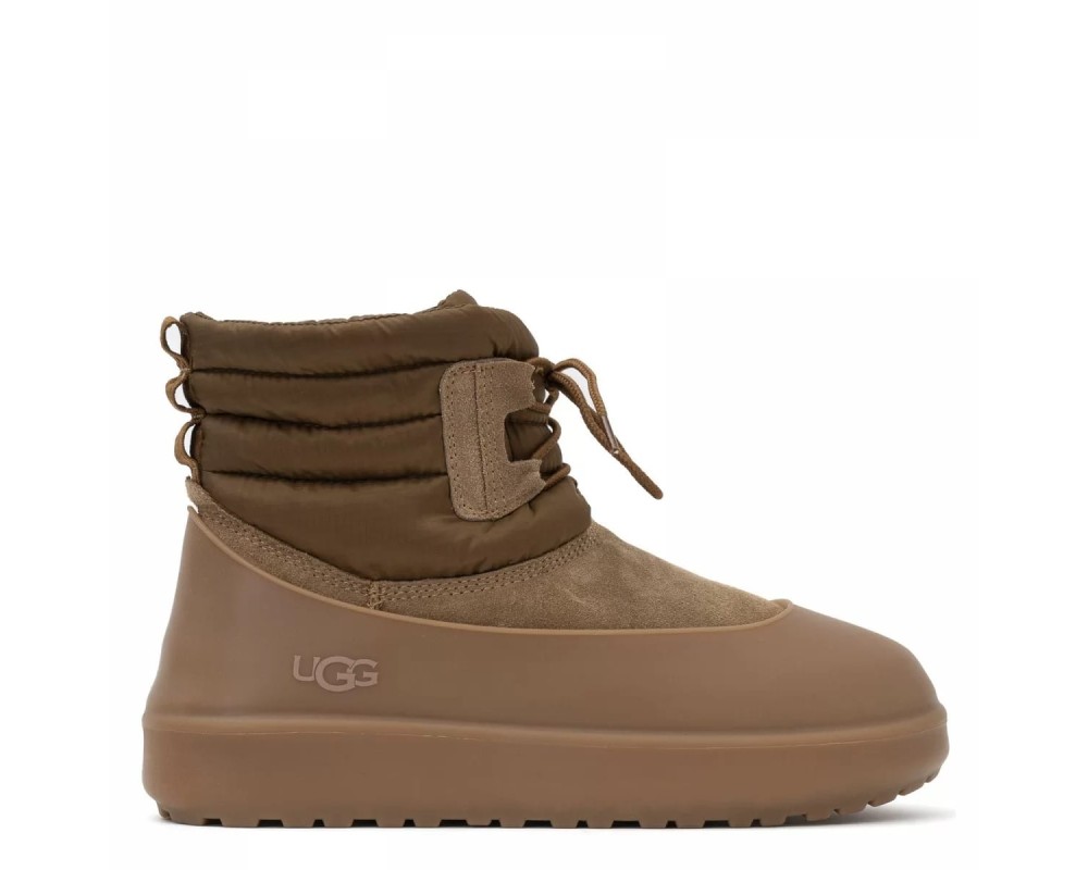 Купить UGG Classic Mini Lace-Up Chestnut
