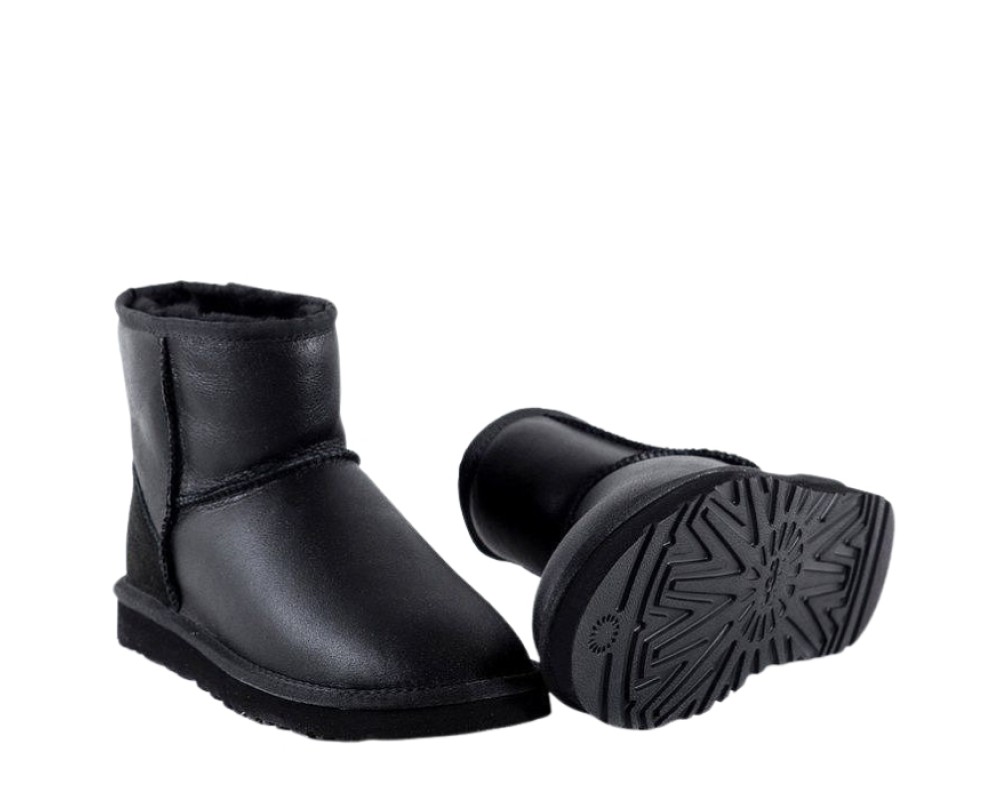 Купить UGG Classic Mini Metallic Black