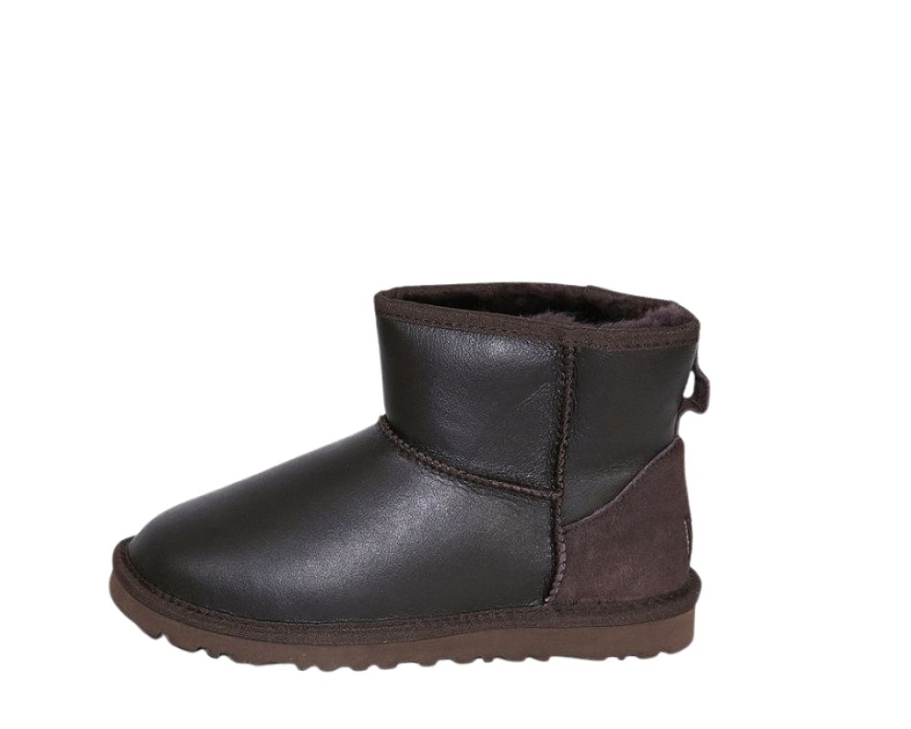 Купить UGG Classic Mini Metallic Chocolate