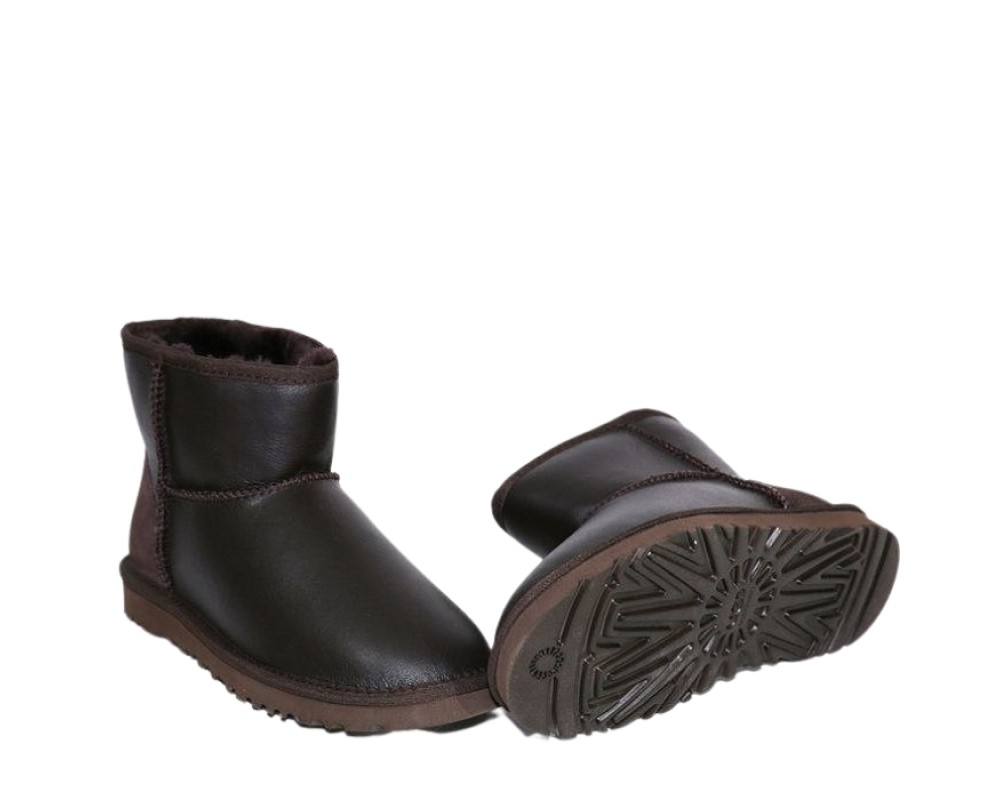 Купить UGG Classic Mini Metallic Chocolate