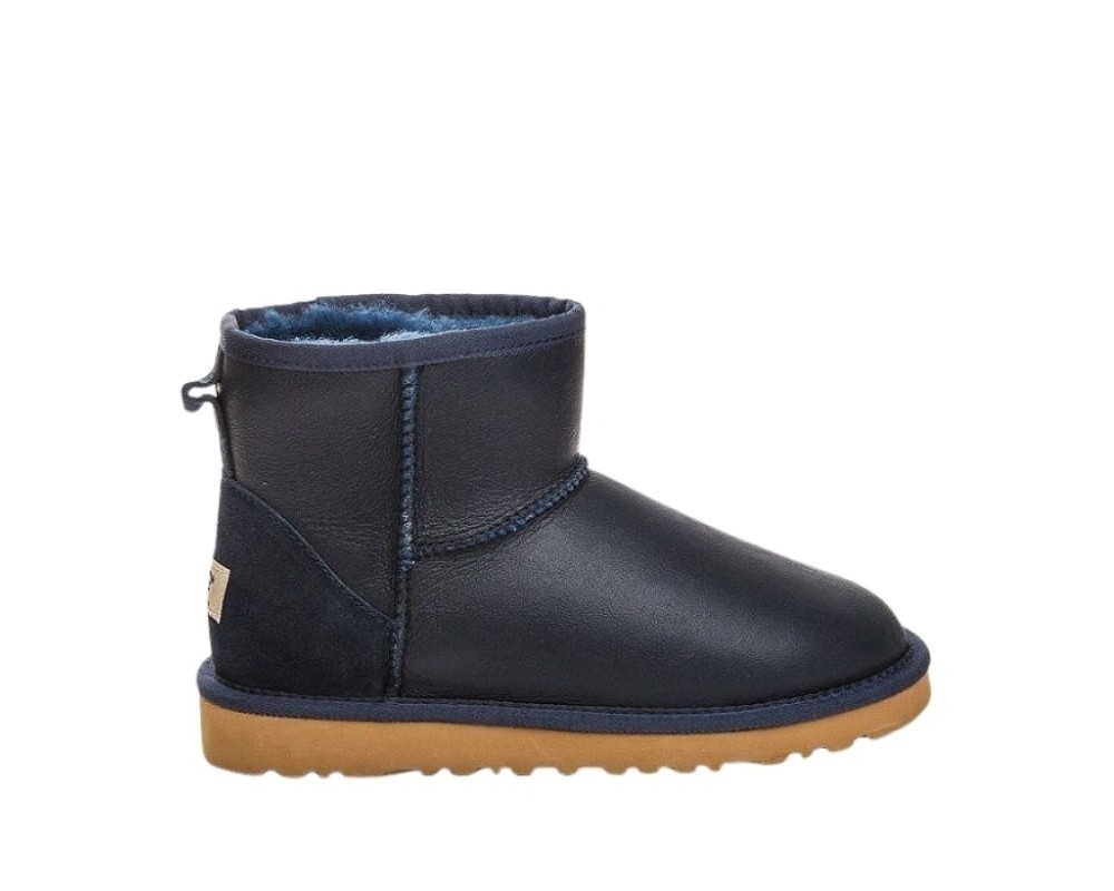 Купить UGG Classic Mini Metallic Navy