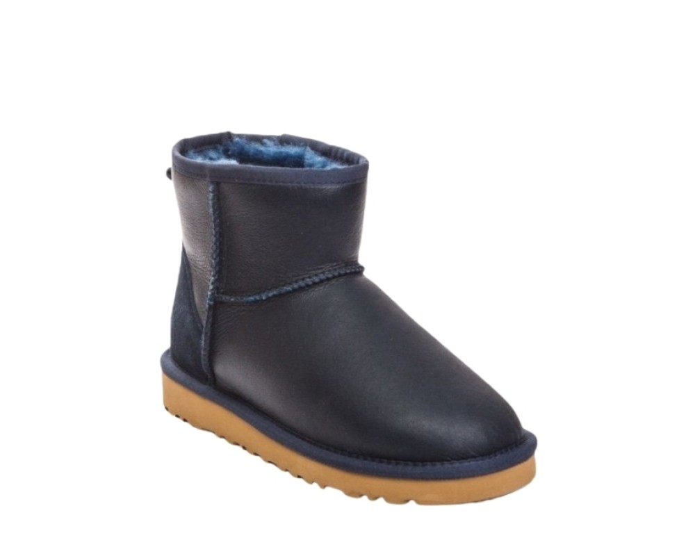 Купить UGG Classic Mini Metallic Navy