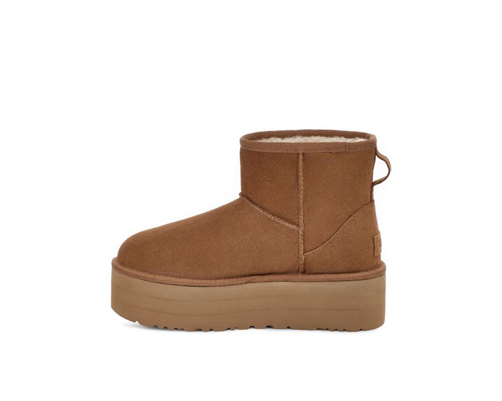 Купить UGG Classic Mini Platform Chestnut