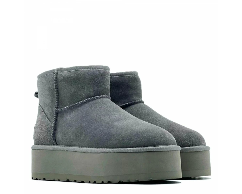 Купить UGG Classic Mini Platform Grey