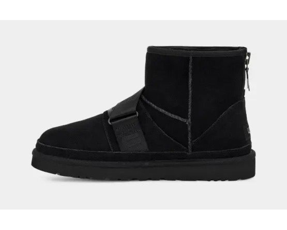 Купить UGG Mens Classic Mini Quickclick Boot Black