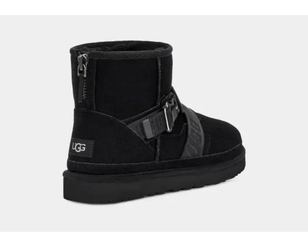 Купить UGG Mens Classic Mini Quickclick Boot Black
