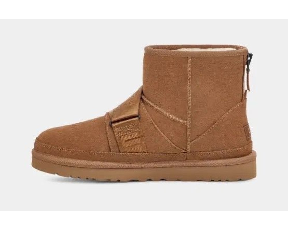 Купить UGG Mens Classic Mini Quickclick Boot Chestnut