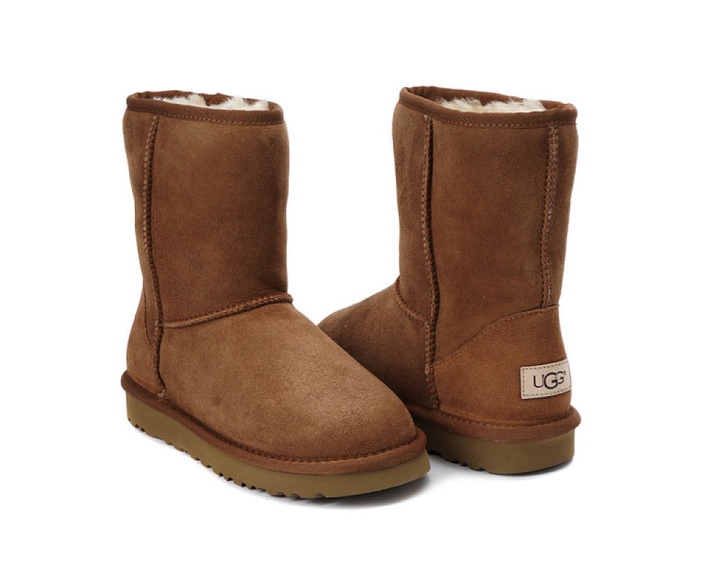 Купить UGG Classic Short II Chestnut