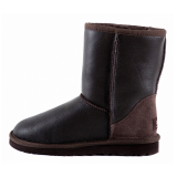 Купить UGG Classic Short Metallic Chocolate
