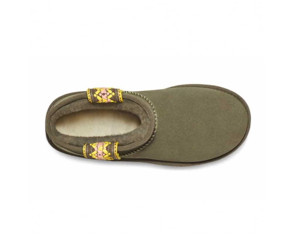 Купить UGG Classic Ultra Mini Braid Platform Burnt Olive
