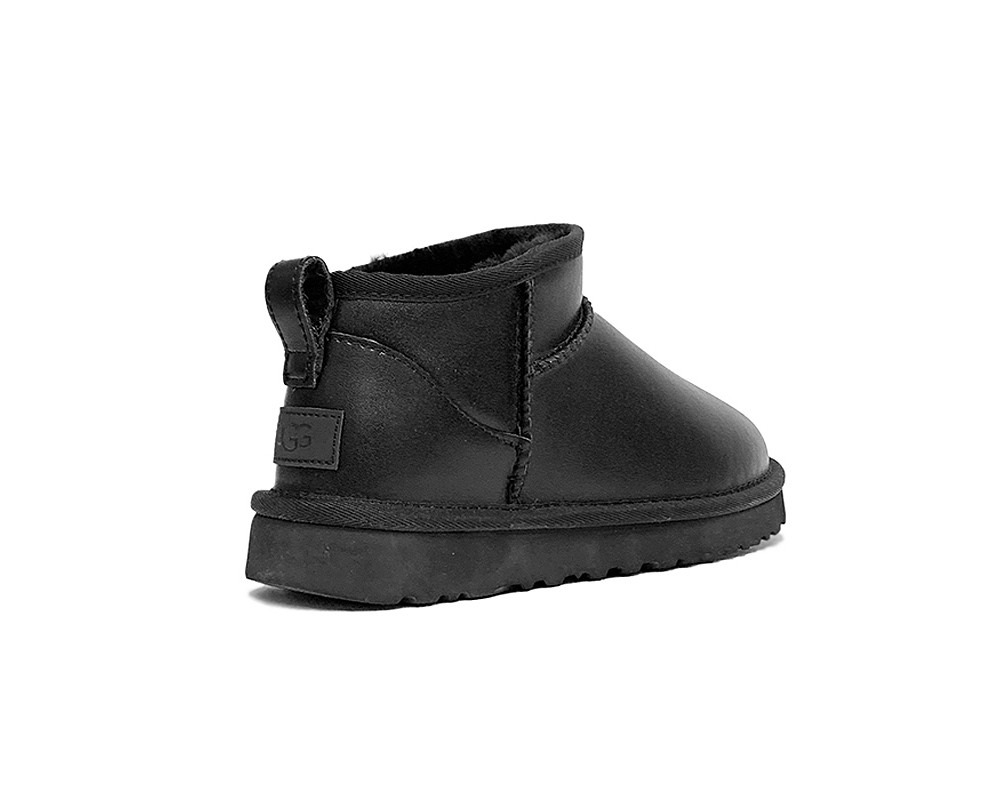 Купить UGG Classic Ultra Mini Leather Black