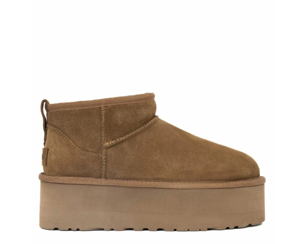Купить UGG Classic Ultra Mini Platform Chestnut