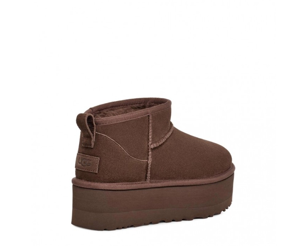 Купить UGG Classic Ultra Mini Platform Chocolate