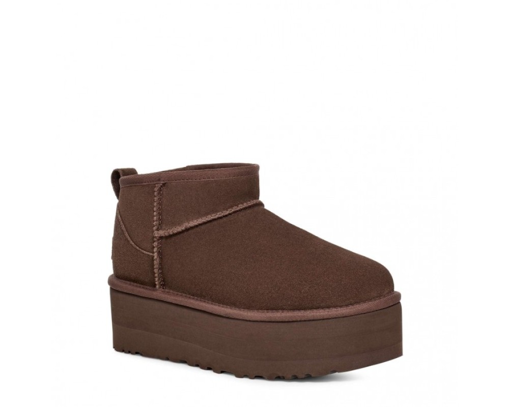 Купить UGG Classic Ultra Mini Platform Chocolate