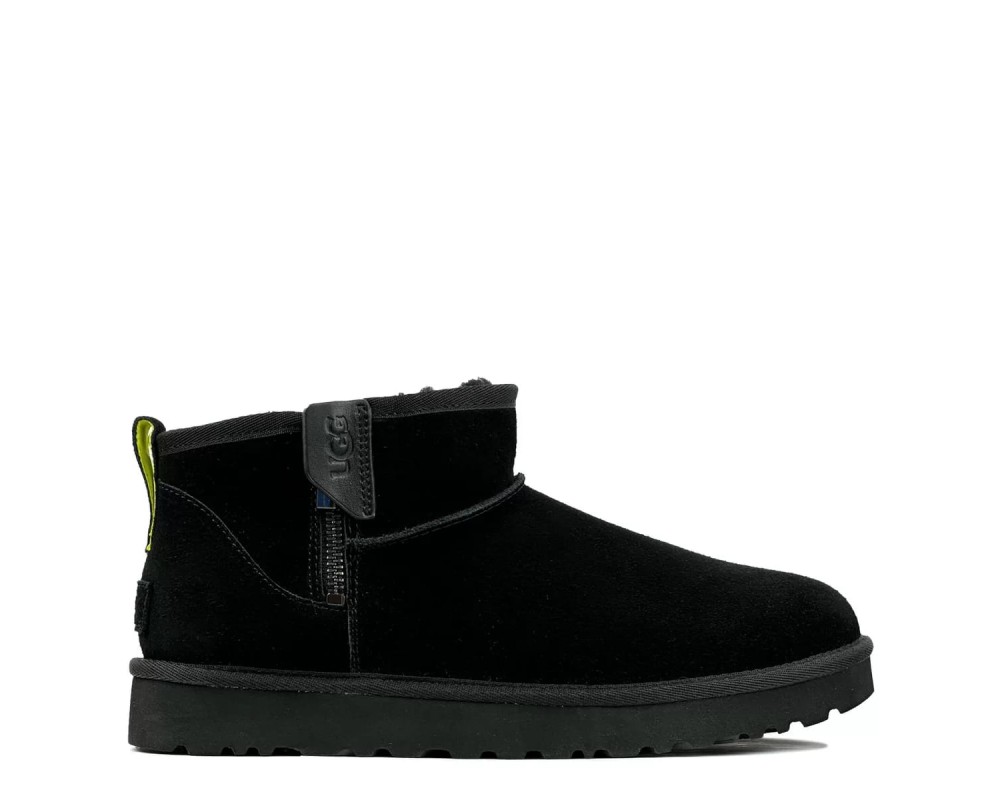 Купить UGG Classic Ultra Mini Zip Boot Black