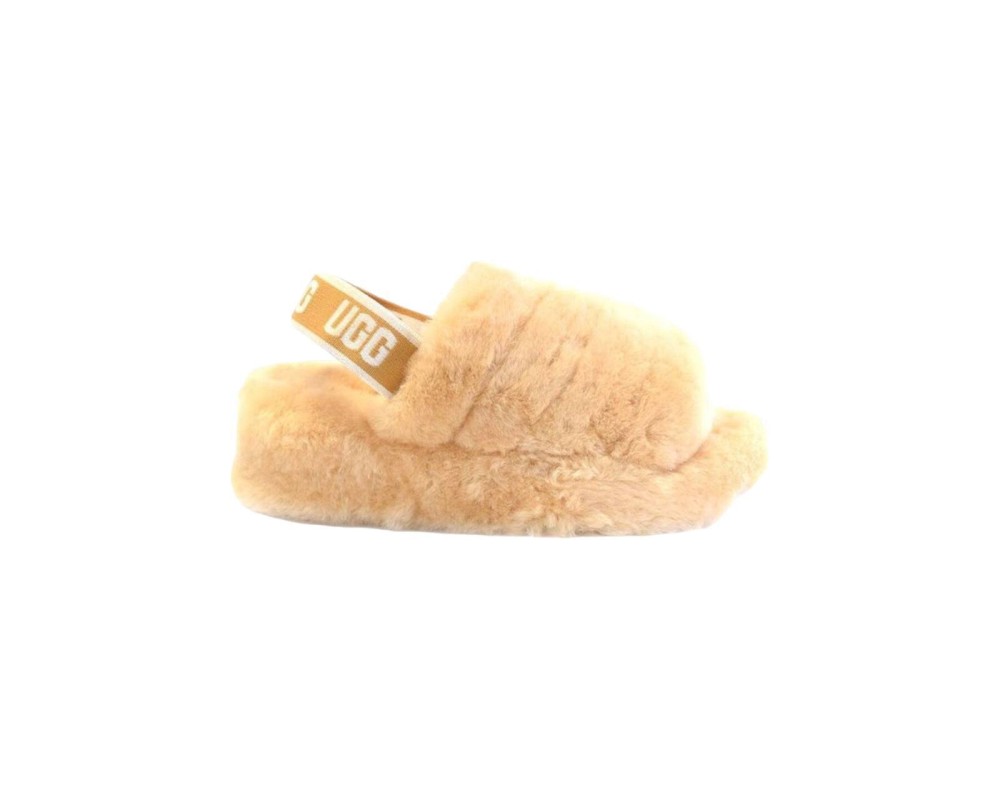 Купить UGG Fluff Yeah Slide Cappuccino