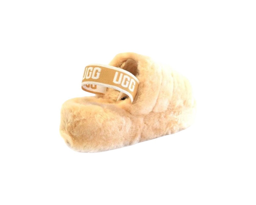 Купить UGG Fluff Yeah Slide Cappuccino