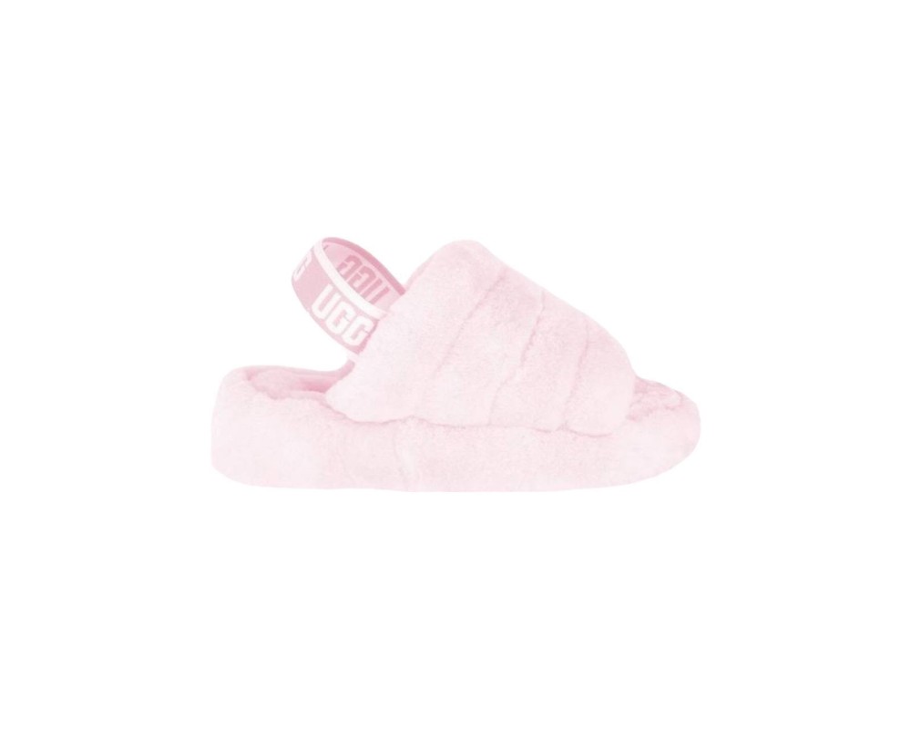 Купить UGG Fluff Yeah Slide Seashell Pink