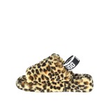 Купить UGG Fluff Yeah Slide-Leopard