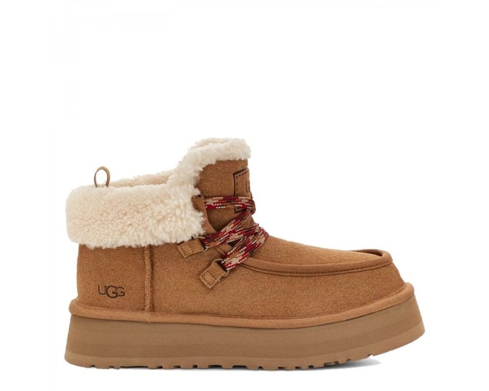 Купить UGG Funkarra Cabin Cuff Chestnut