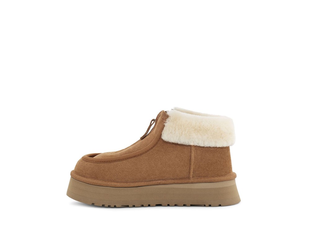Купить UGG Funkette Platform Chestnut