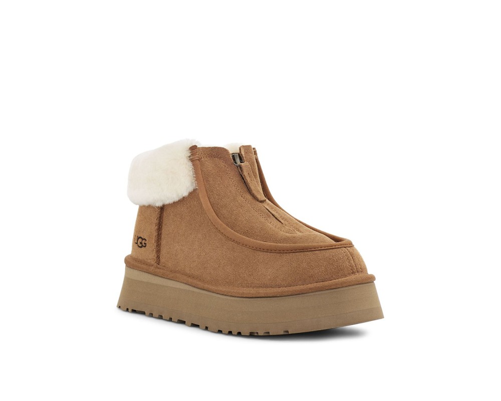 Купить UGG Funkette Platform Chestnut
