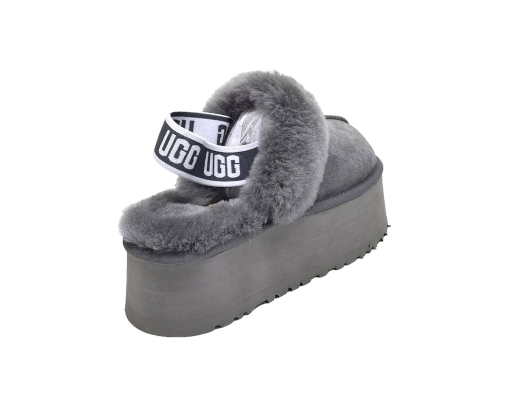 Купить UGG Funkette Suede Platform Grey